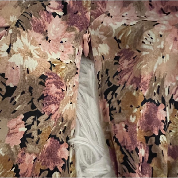 EN SAISON FLORAL BOHO TIE UP CROP TOP BLOUSE - Picture 14 of 14